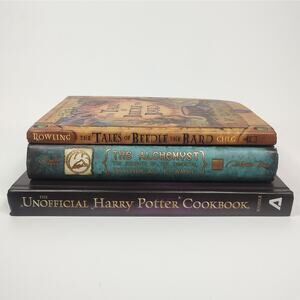 Harry Potter Book Trio Tales of Beetle the Bard The Alchemyst Nicholas Flamel